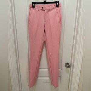 Men's Pink Slim Dress Pants 28 x32